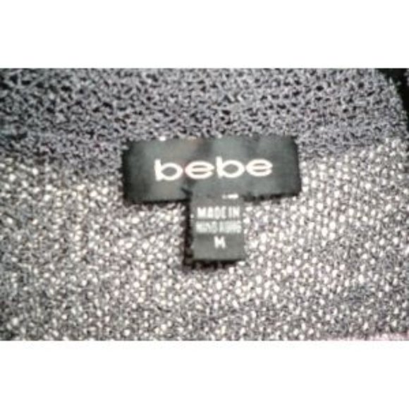 Bebe Grey and Pink Sweater - Picture 6 of 6